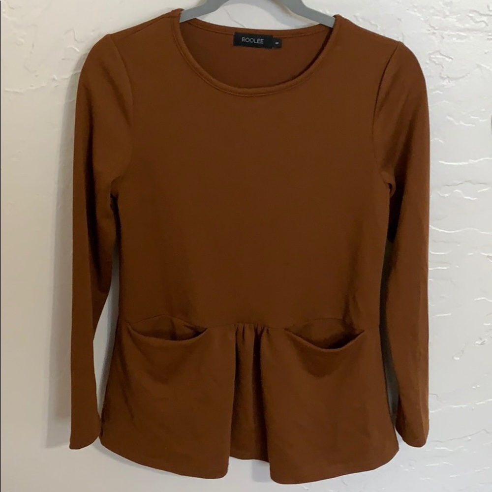 Roolee Peplum Long Sleeve